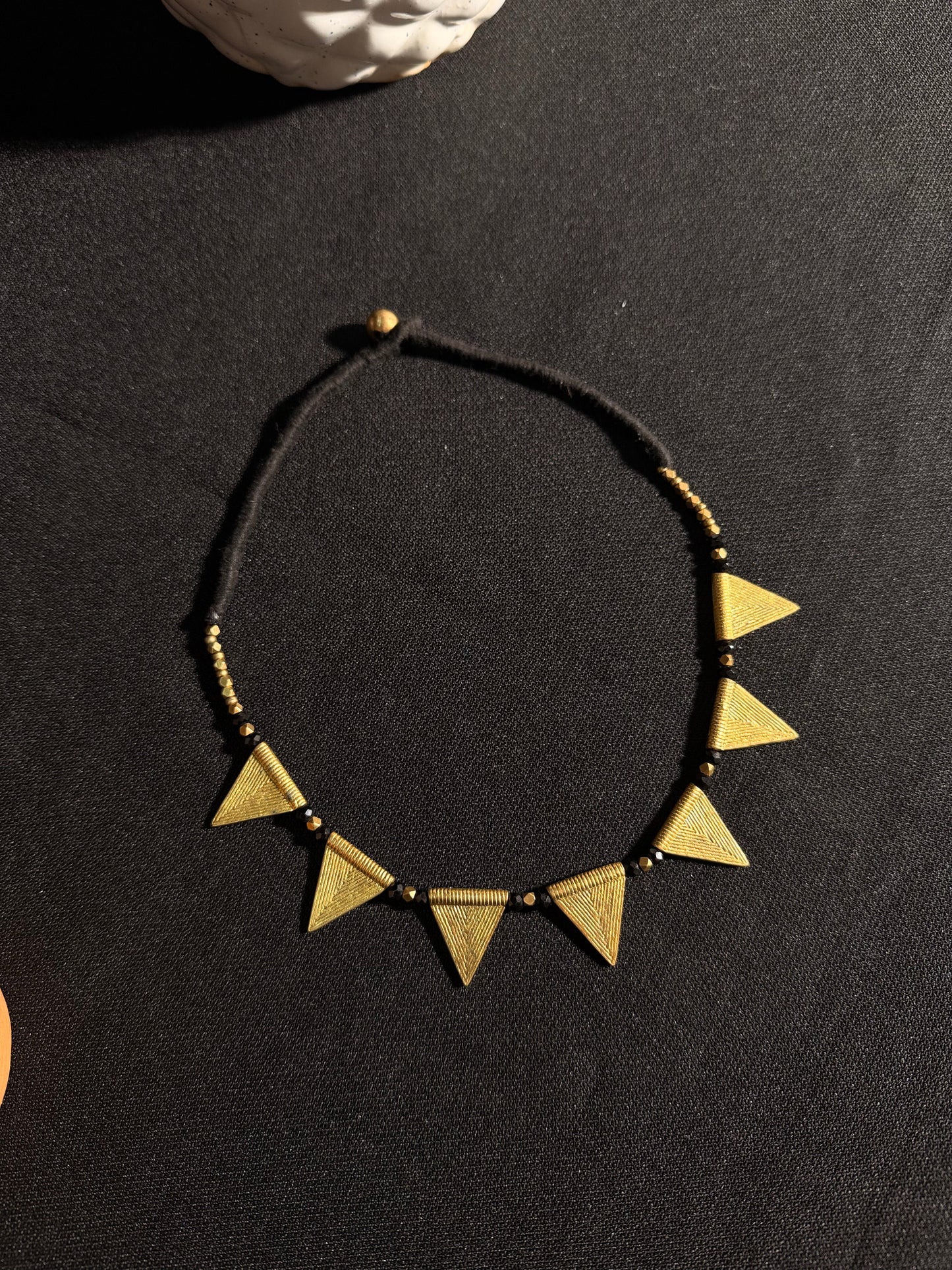 Asha Brass Necklace