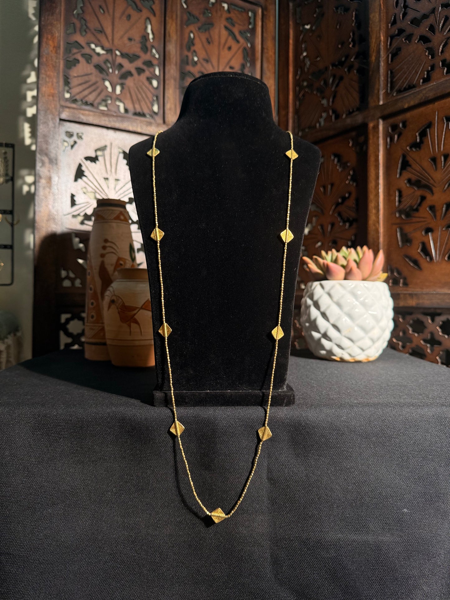 Vaidehi Brass Necklace
