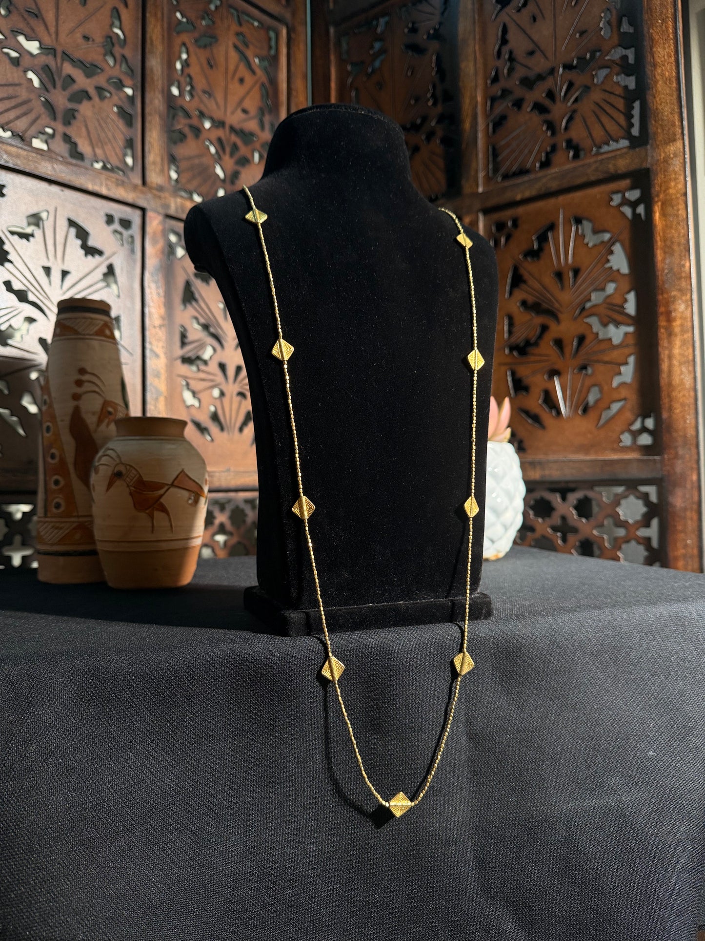 Vaidehi Brass Necklace