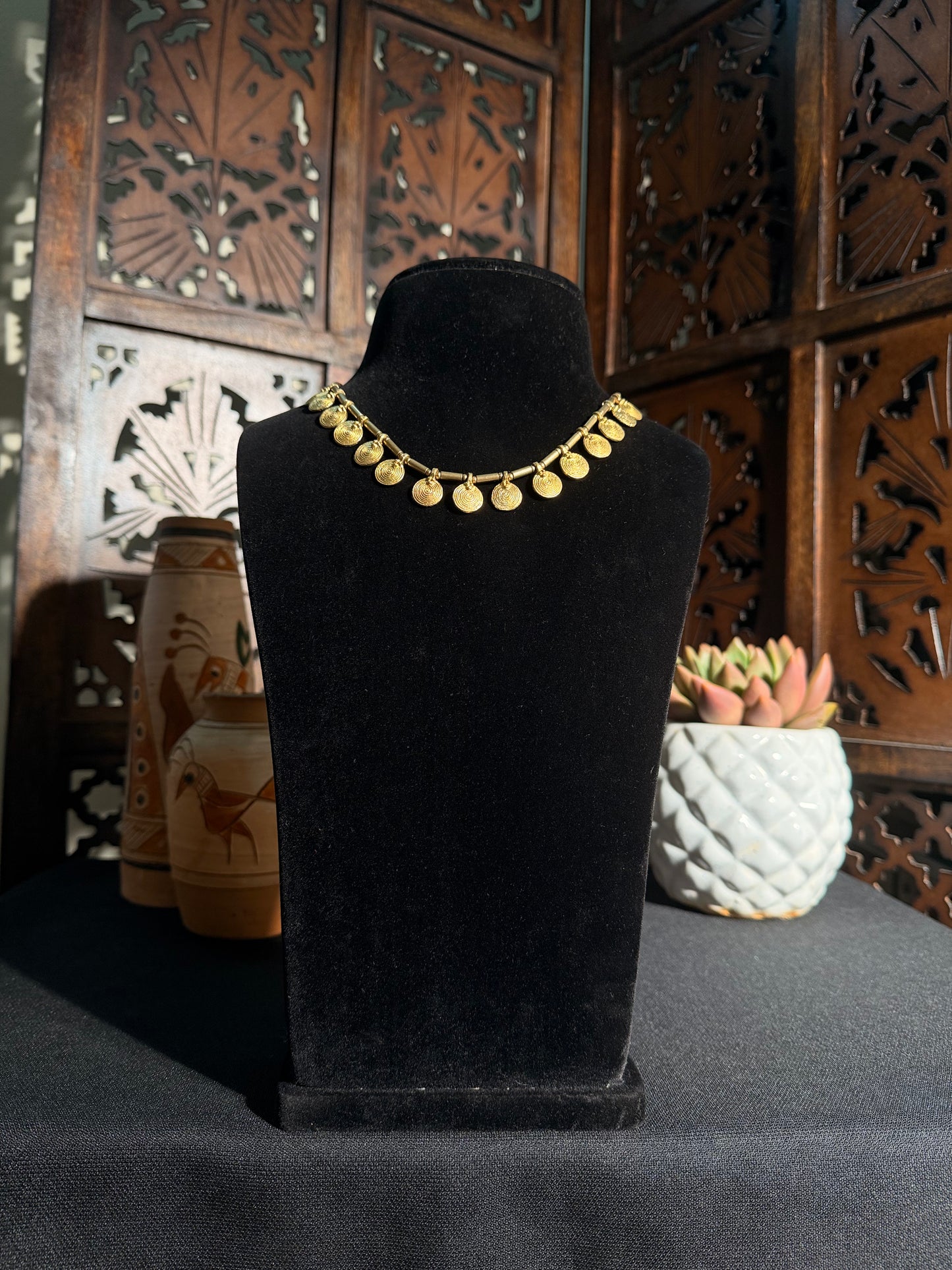 Chhaliya Brass Necklace