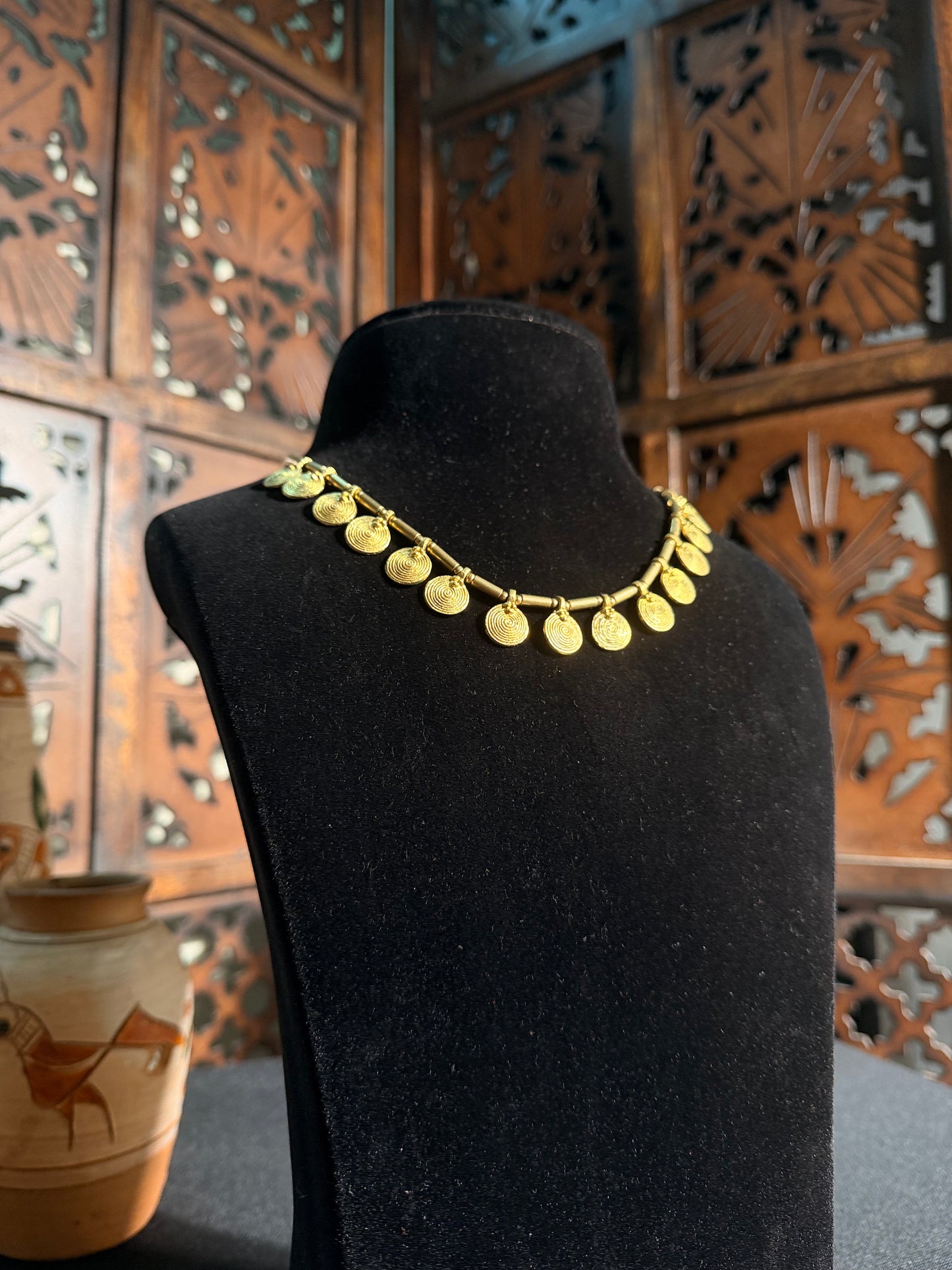 Chhaliya Brass Necklace