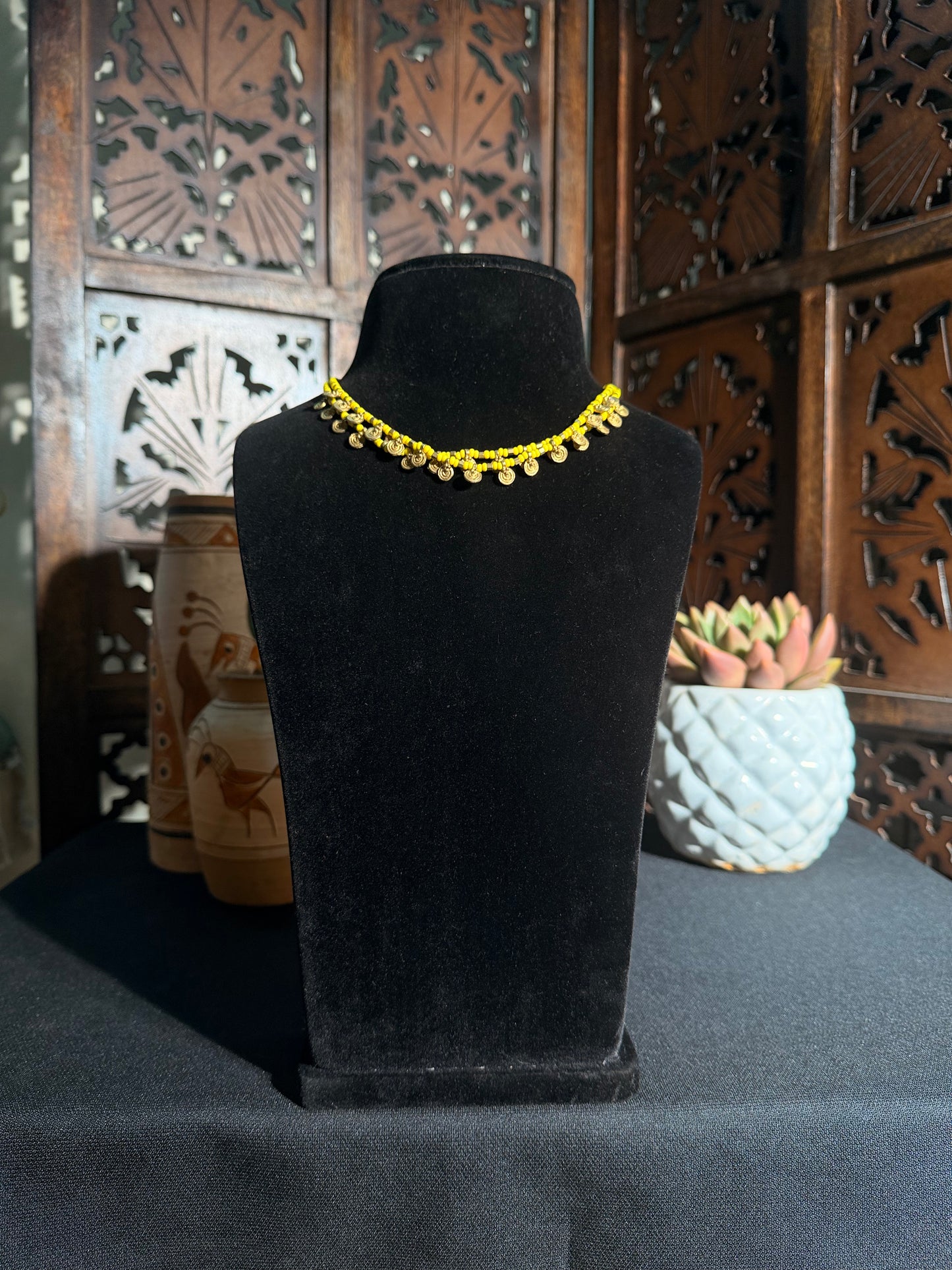 Ashwini Brass Necklace
