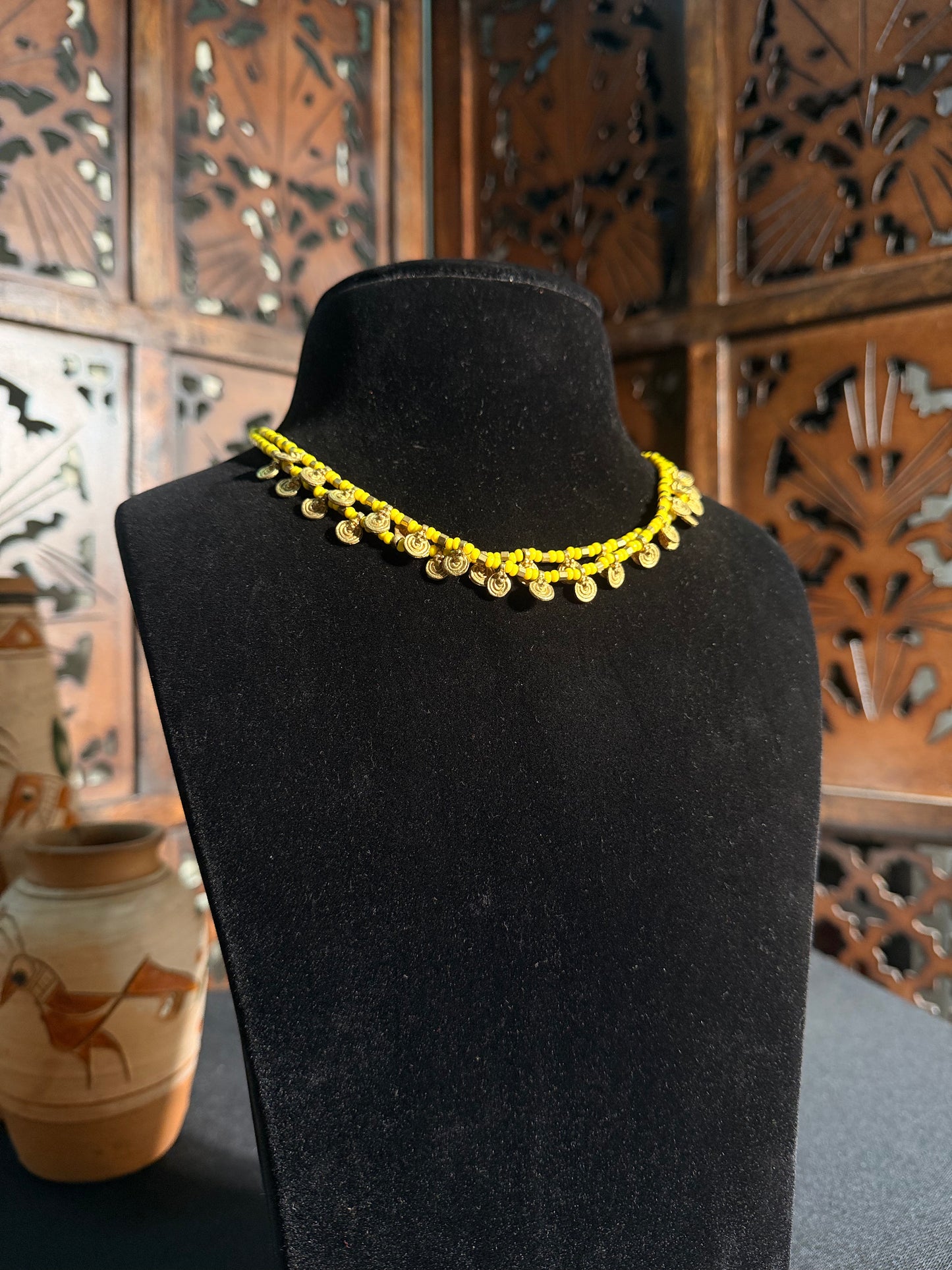 Ashwini Brass Necklace