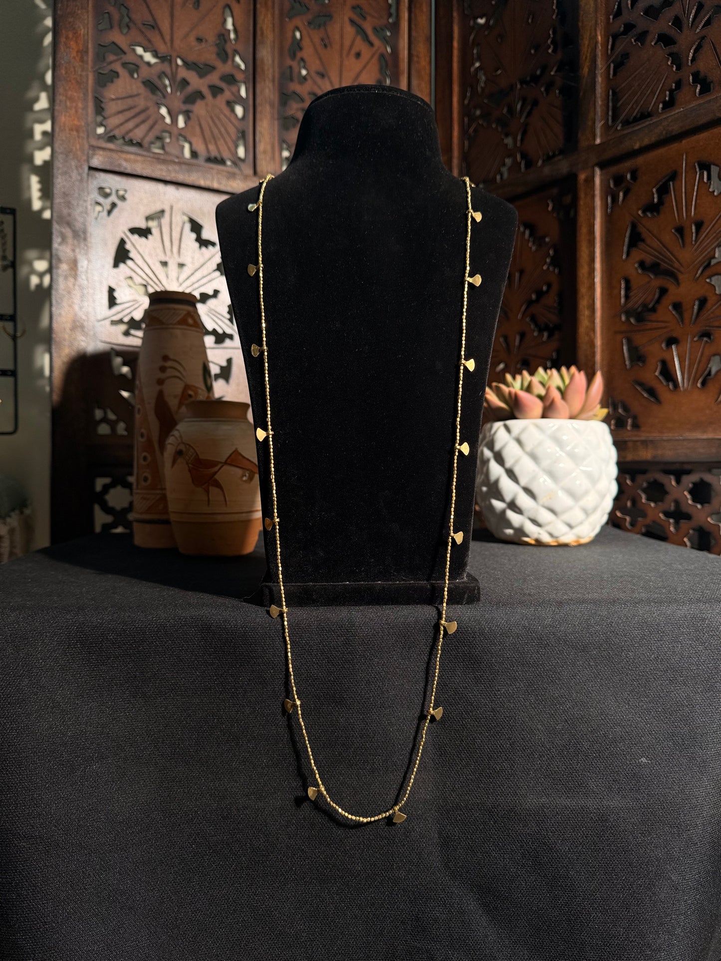 Nirnaya Brass Necklace