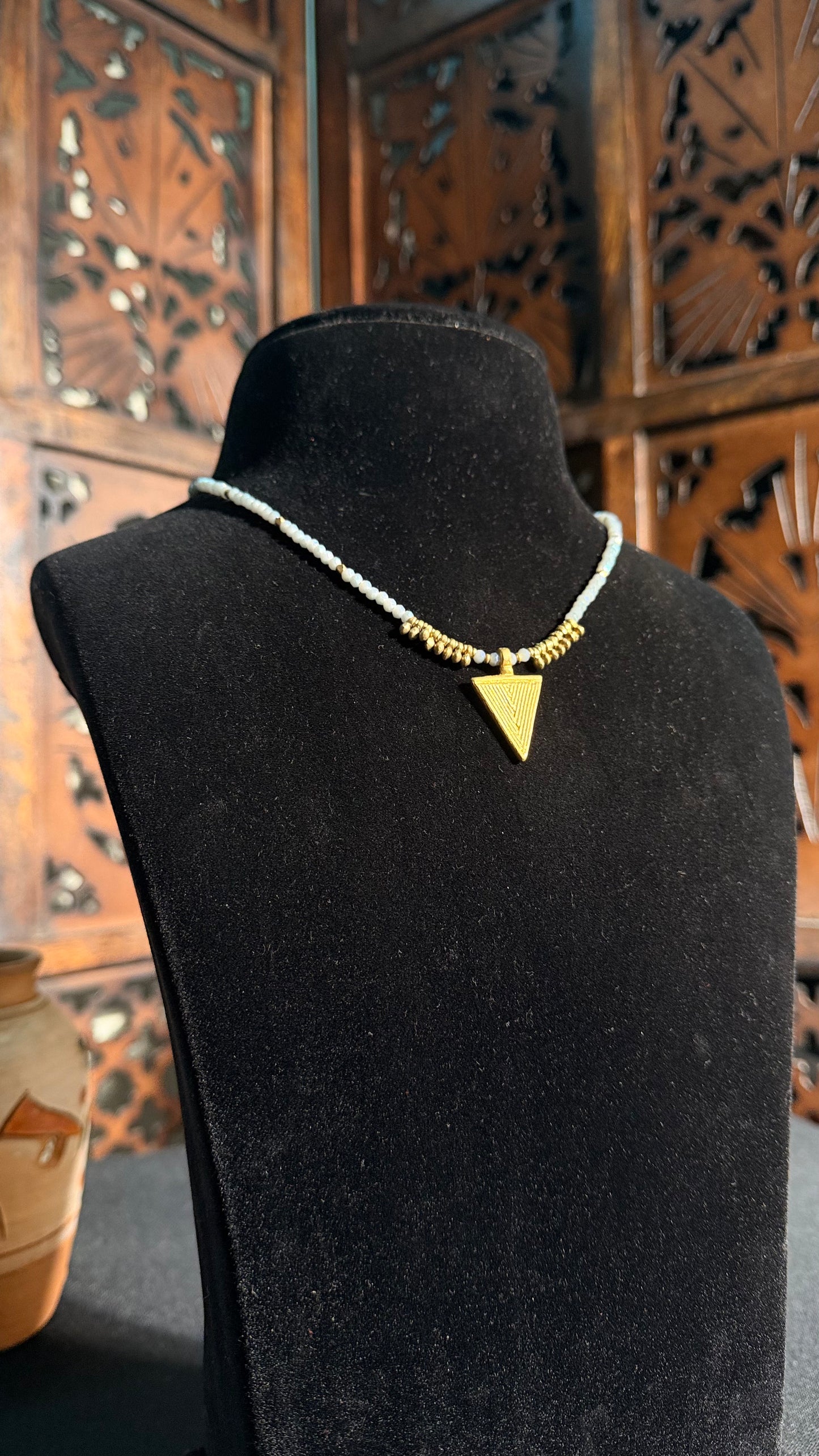 Vishwas Brass Necklace