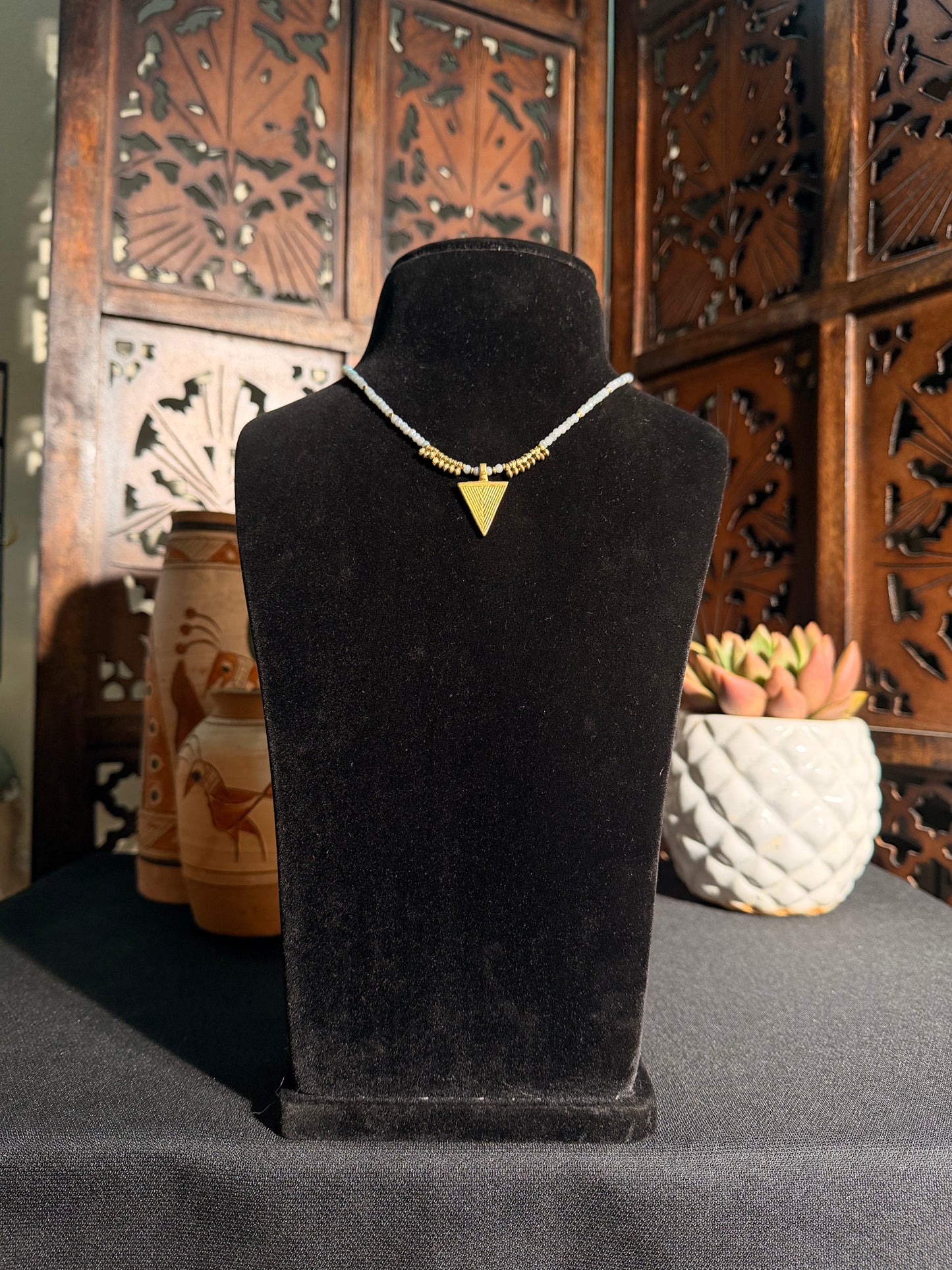 Vishwas Brass Necklace