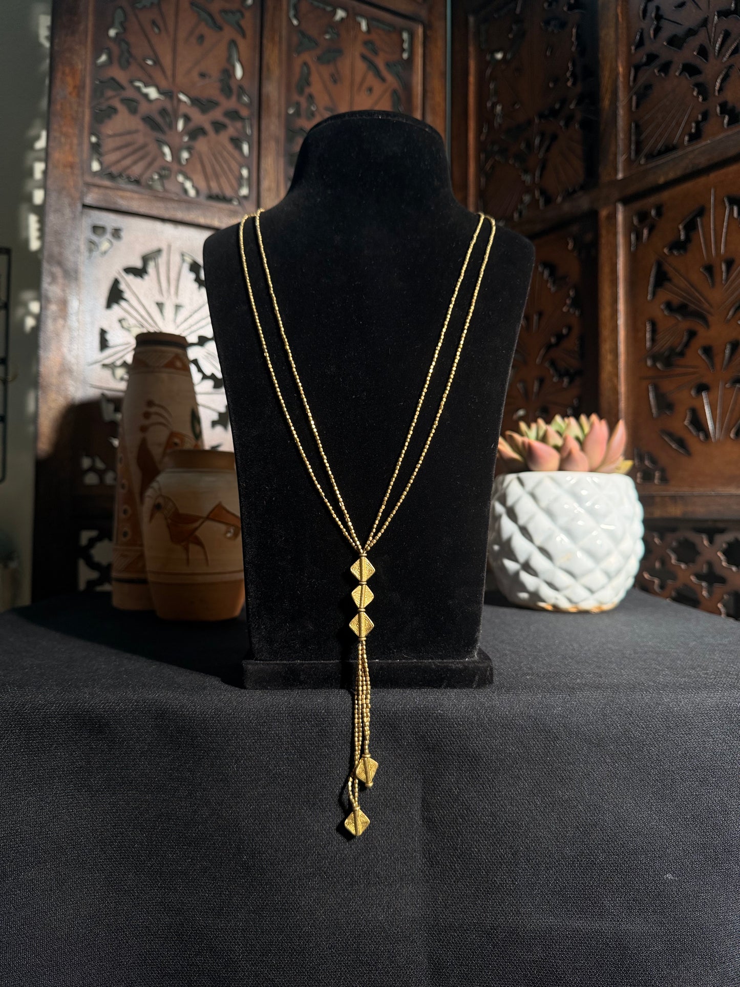 Bheem Brass Necklace