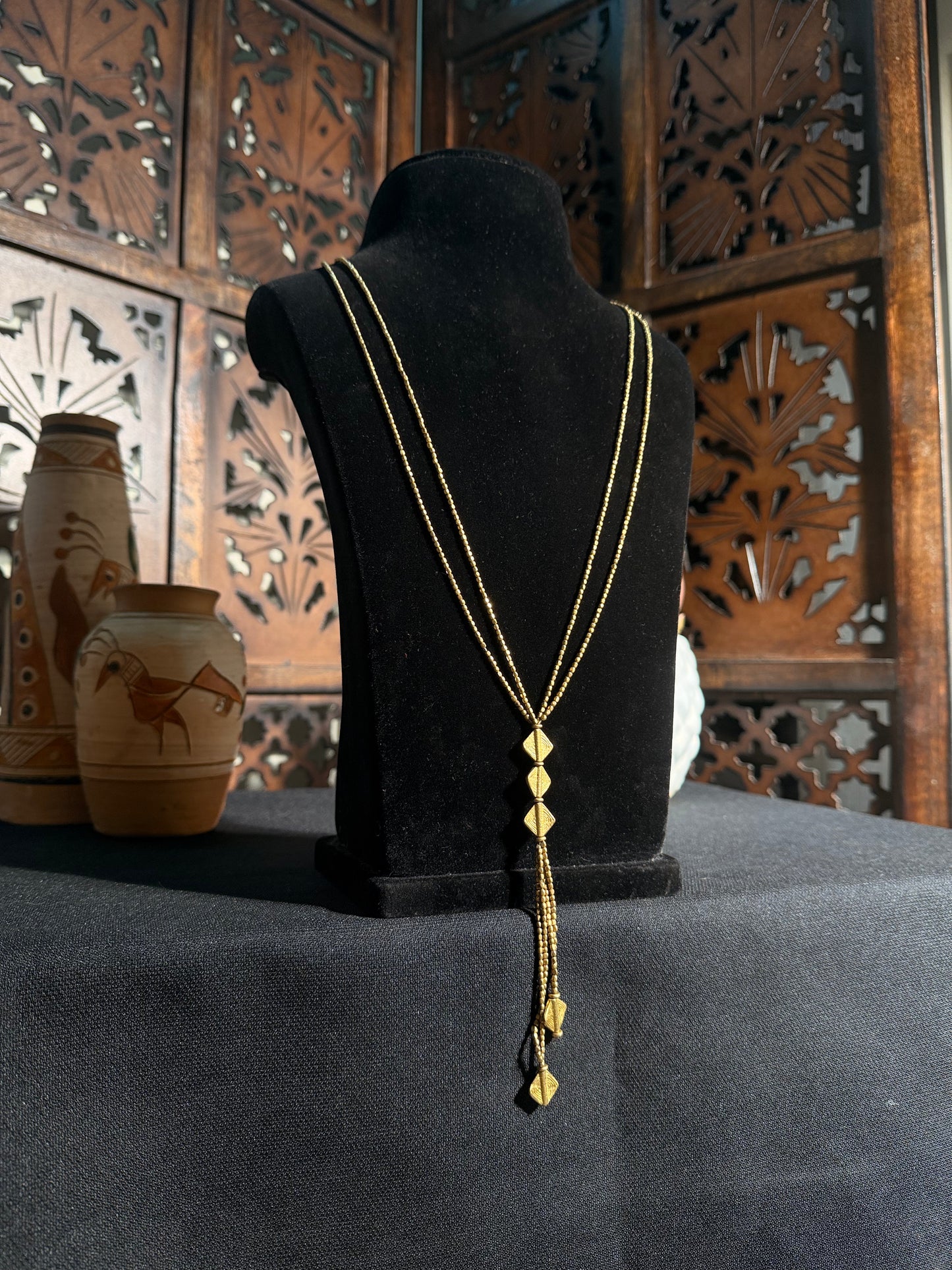 Bheem Brass Necklace