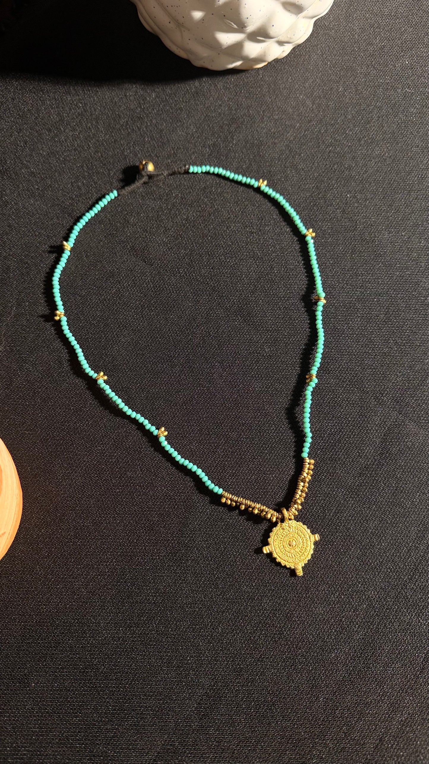 Kyari Brass Necklace