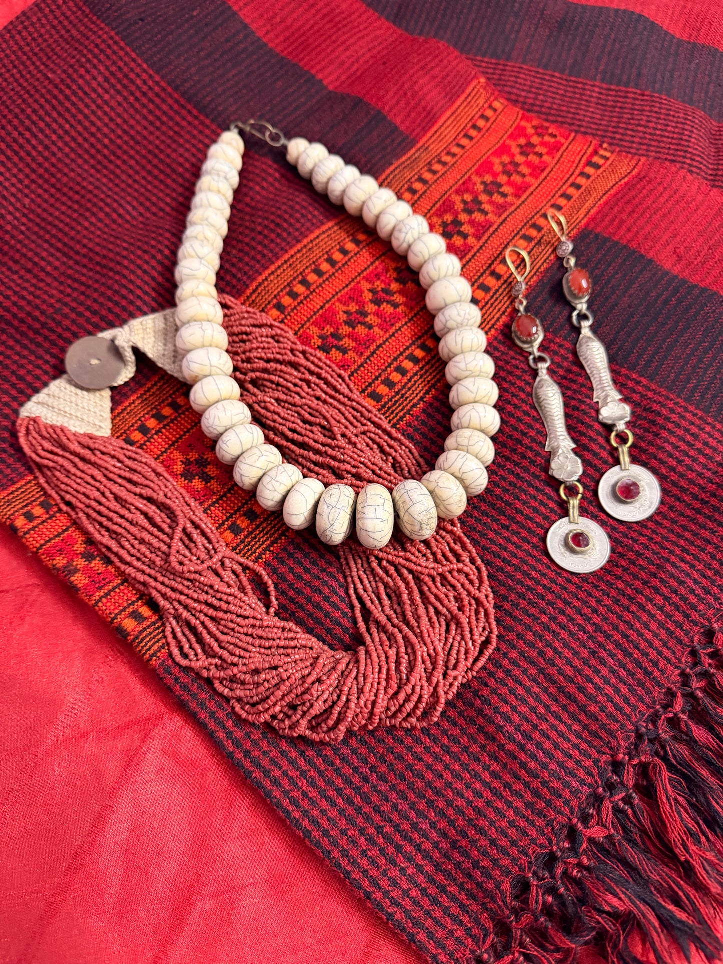Samadhi Afghan Earrings