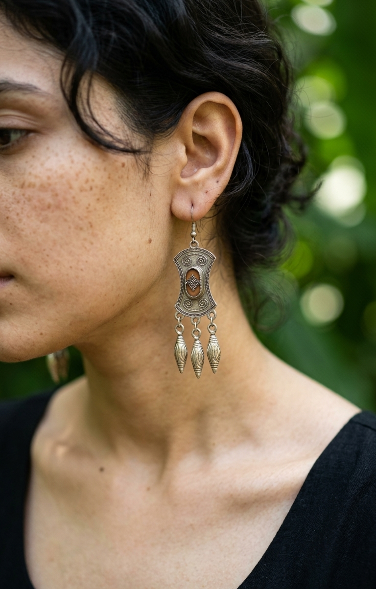 Mausam Zamak Earrings