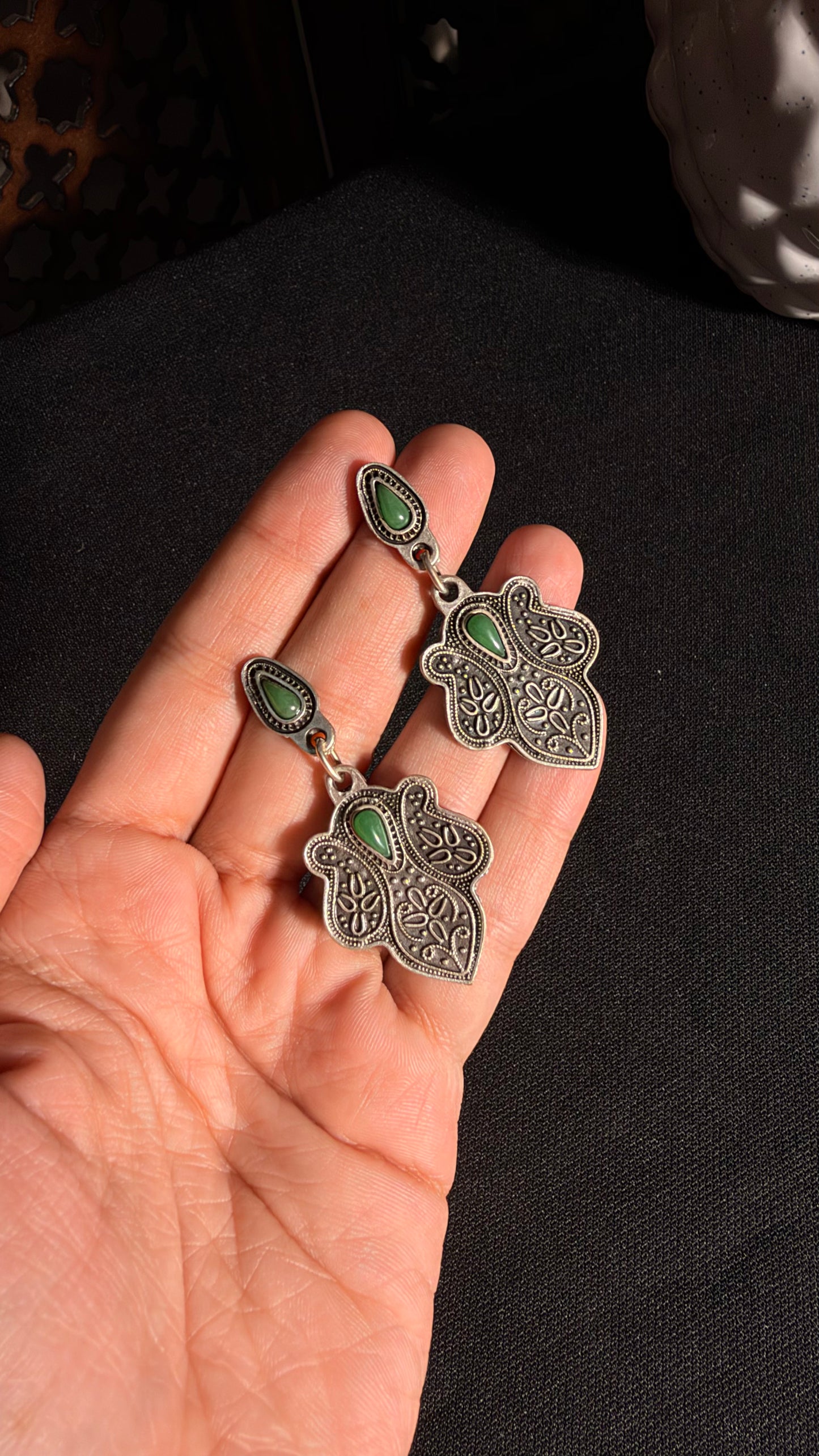Ritu Zamak Earrings