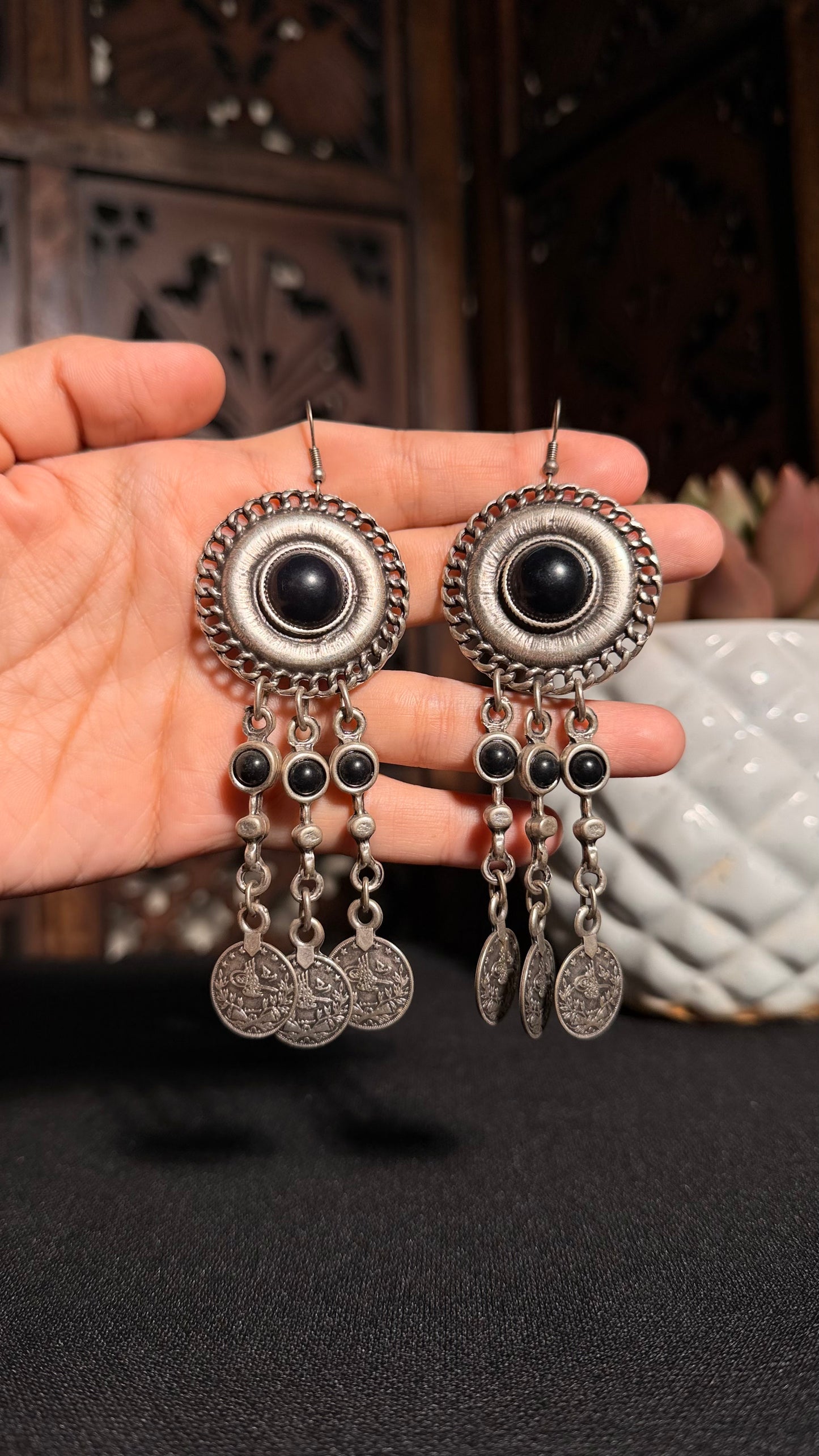 Seeta Zamak Earrings
