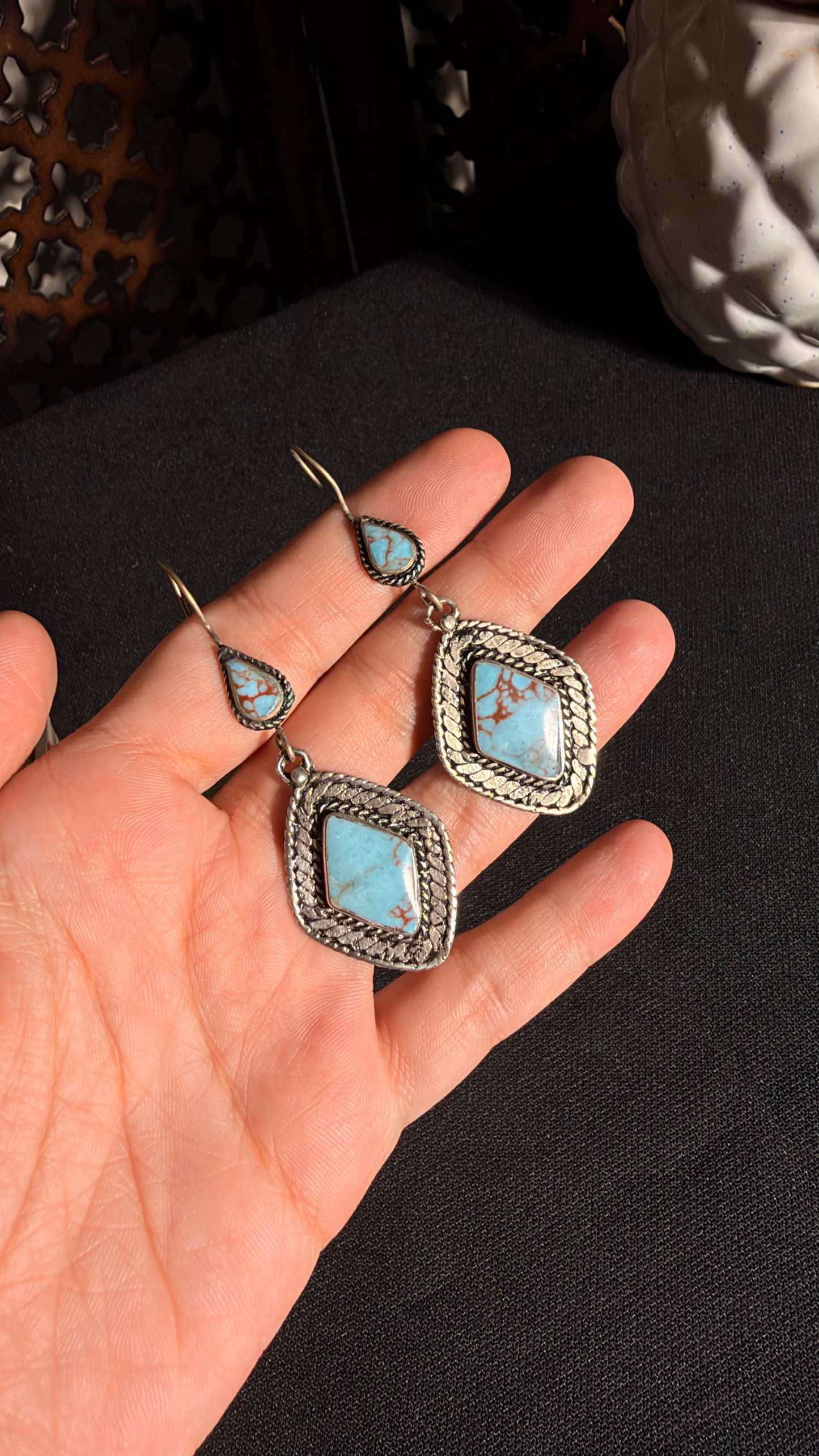 Dushala Zamak Earrings