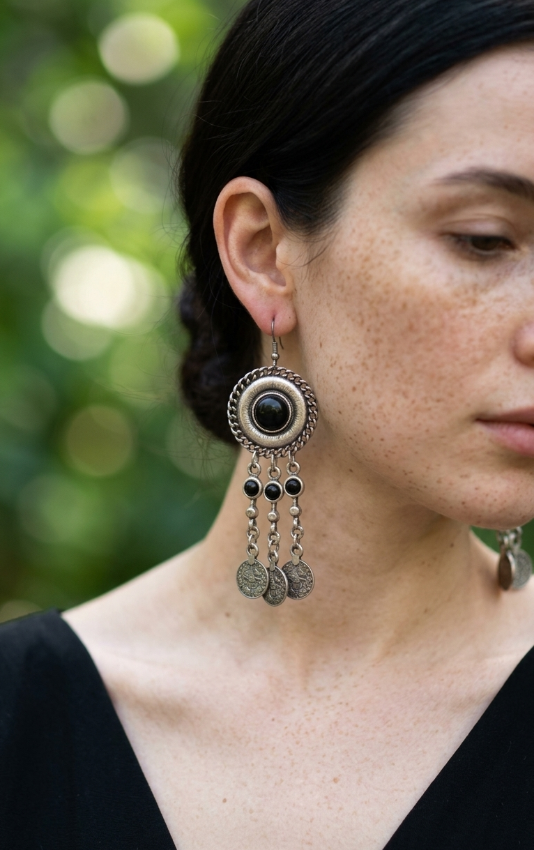 Seeta Zamak Earrings