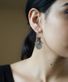 Roar Afghan Earrings