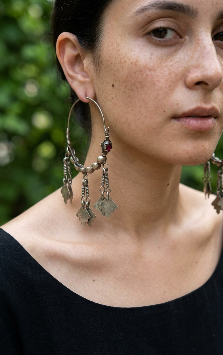Aabhushan Afghan Earrings