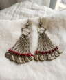 Olaf Afghan Earrings