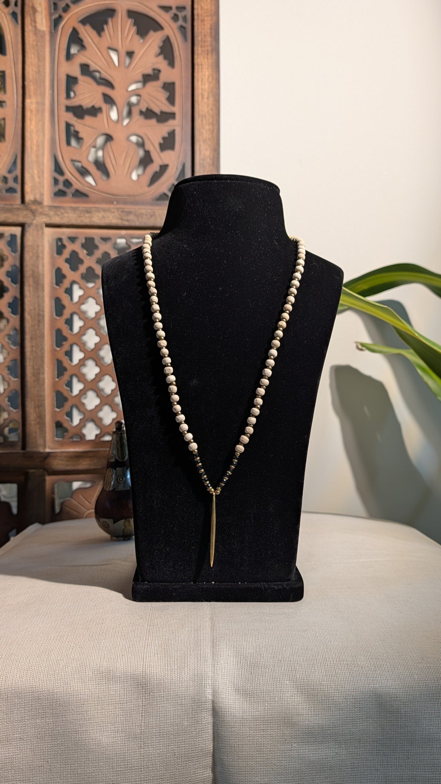 Tehra Brass Necklace