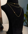 Ikkat Brass Necklace