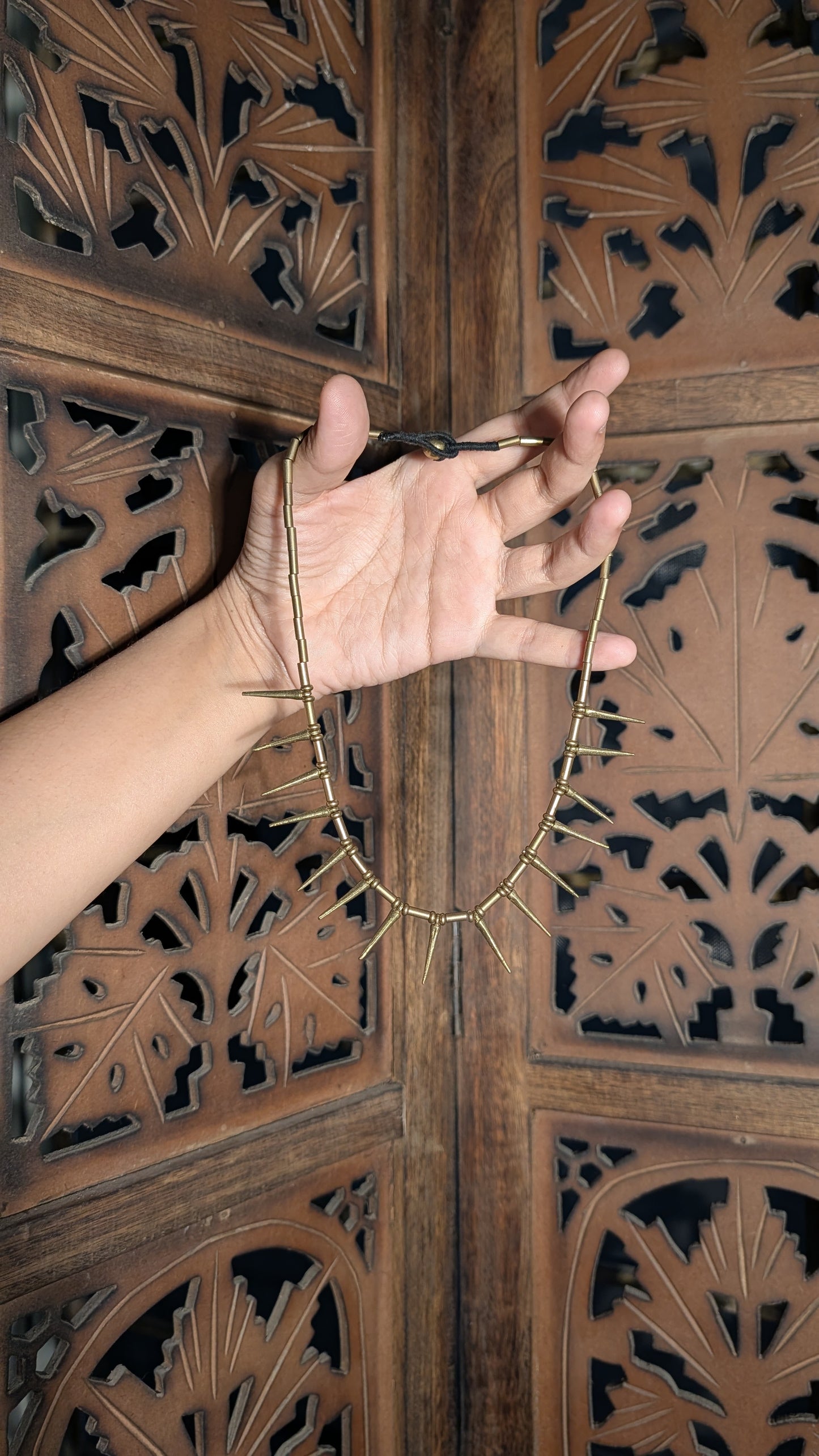 Puta Brass Necklace