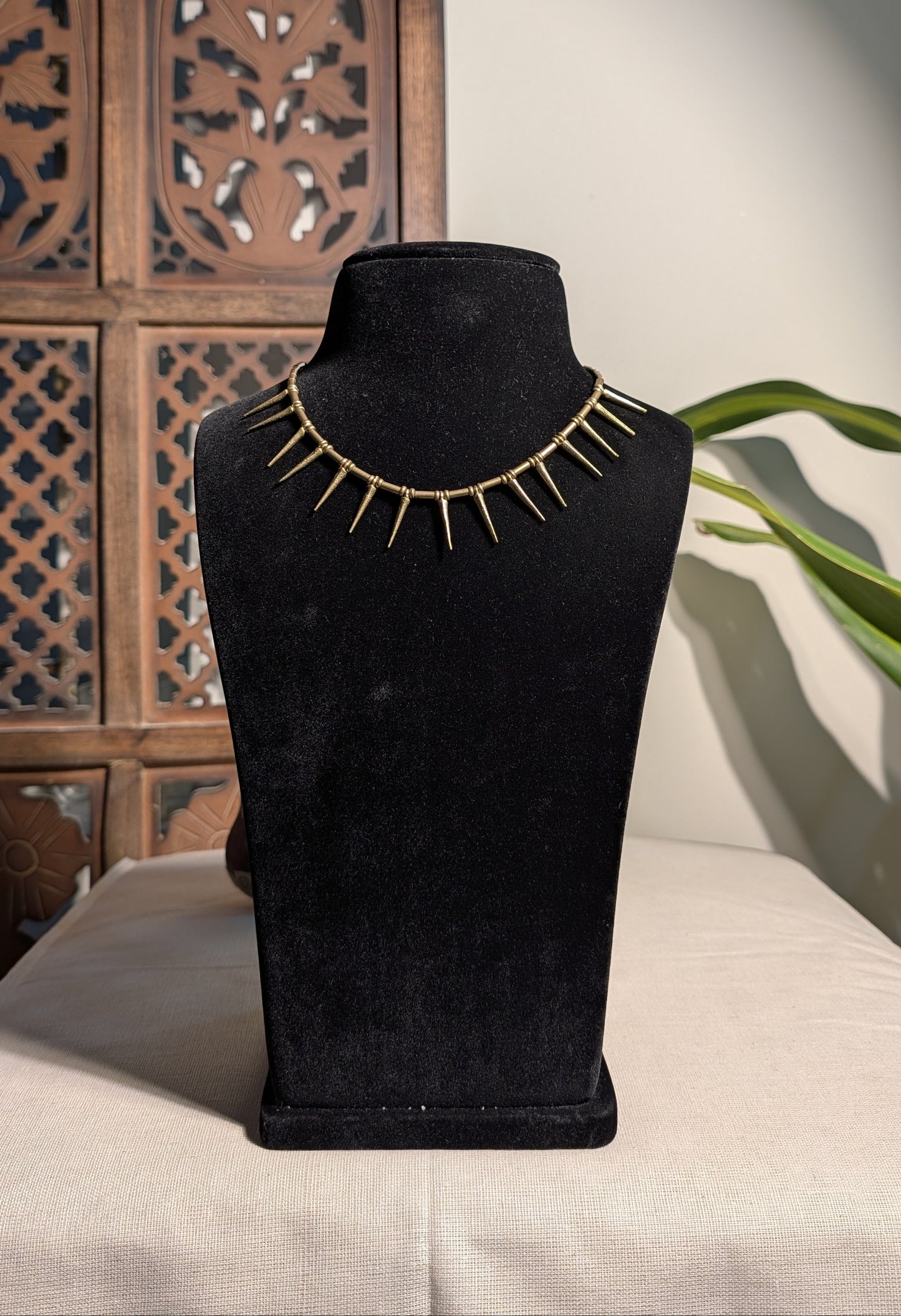 Puta Brass Necklace