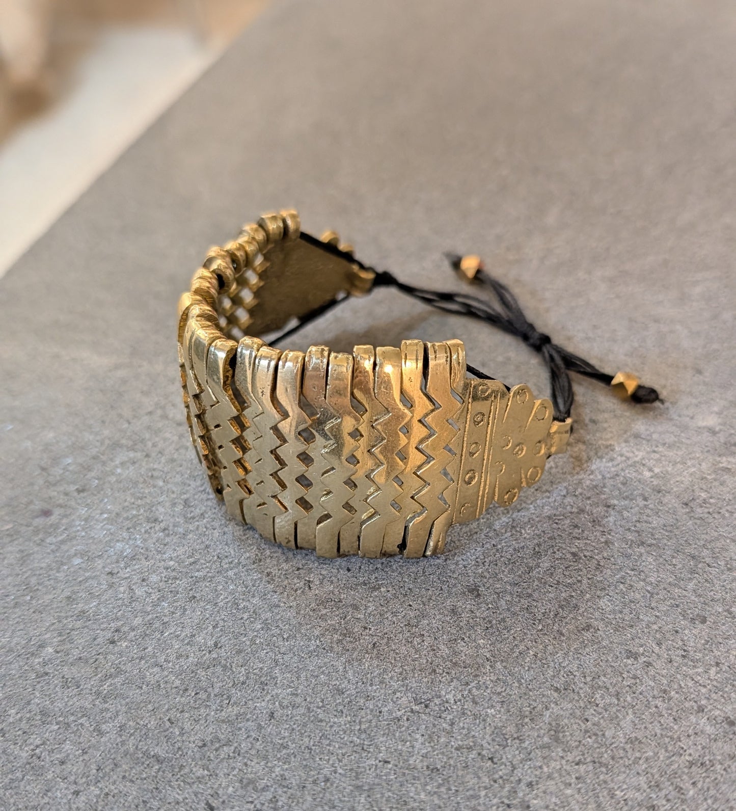 Intezaar Brass Bracelet