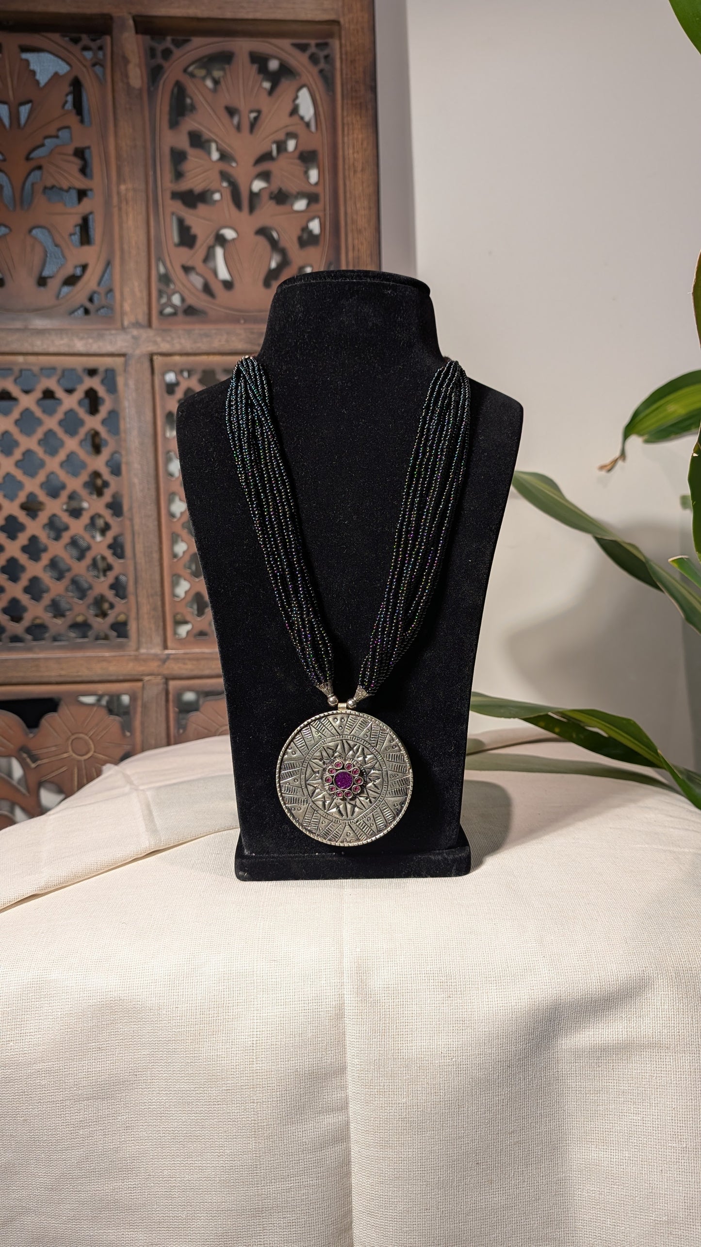 Eda Afghan Necklace