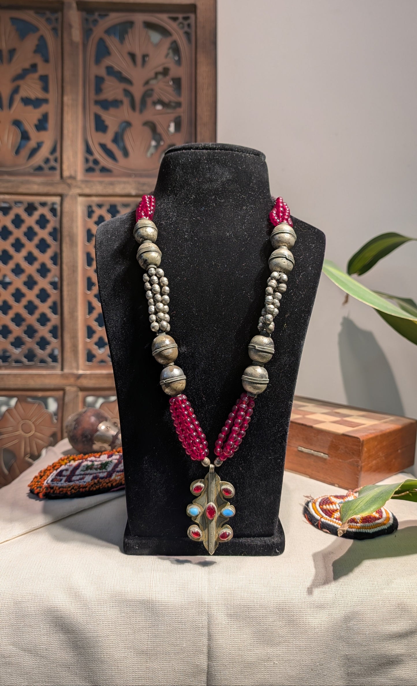 Lalima Afghan Necklace
