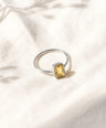 Citrine Gemstone Sterling Silver Ring