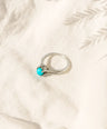 Turquoise Gemstone Sterling Silver Ring