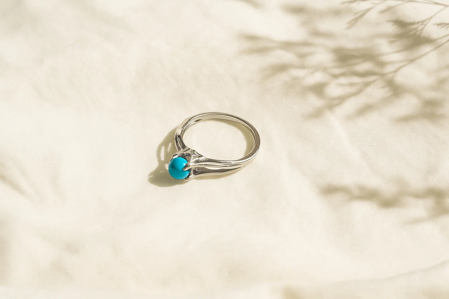 Turquoise Gemstone Sterling Silver Ring
