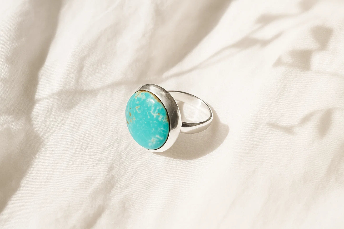 Turquoise Gemstone Sterling Silver Ring