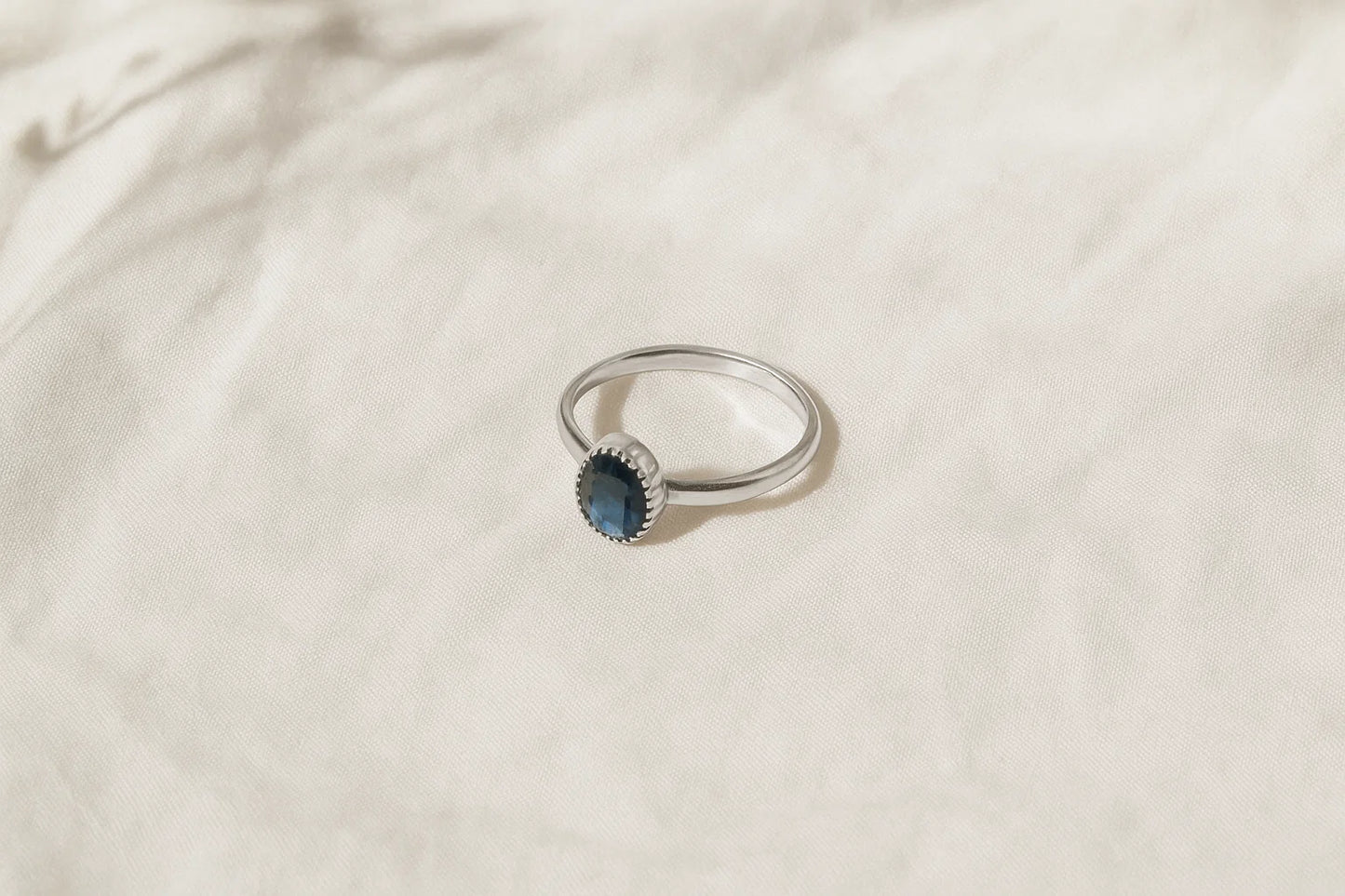 Labradorite Gemstone Sterling Silver Ring