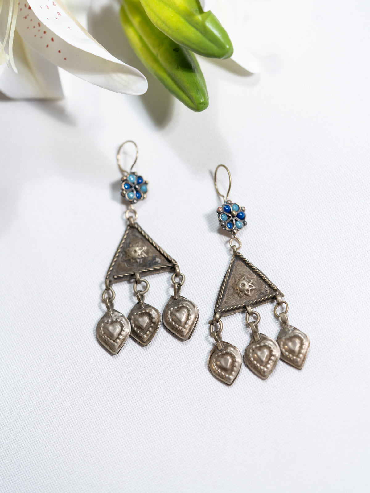 Puri Afghan Earrings