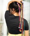 Multicoloured hair strings