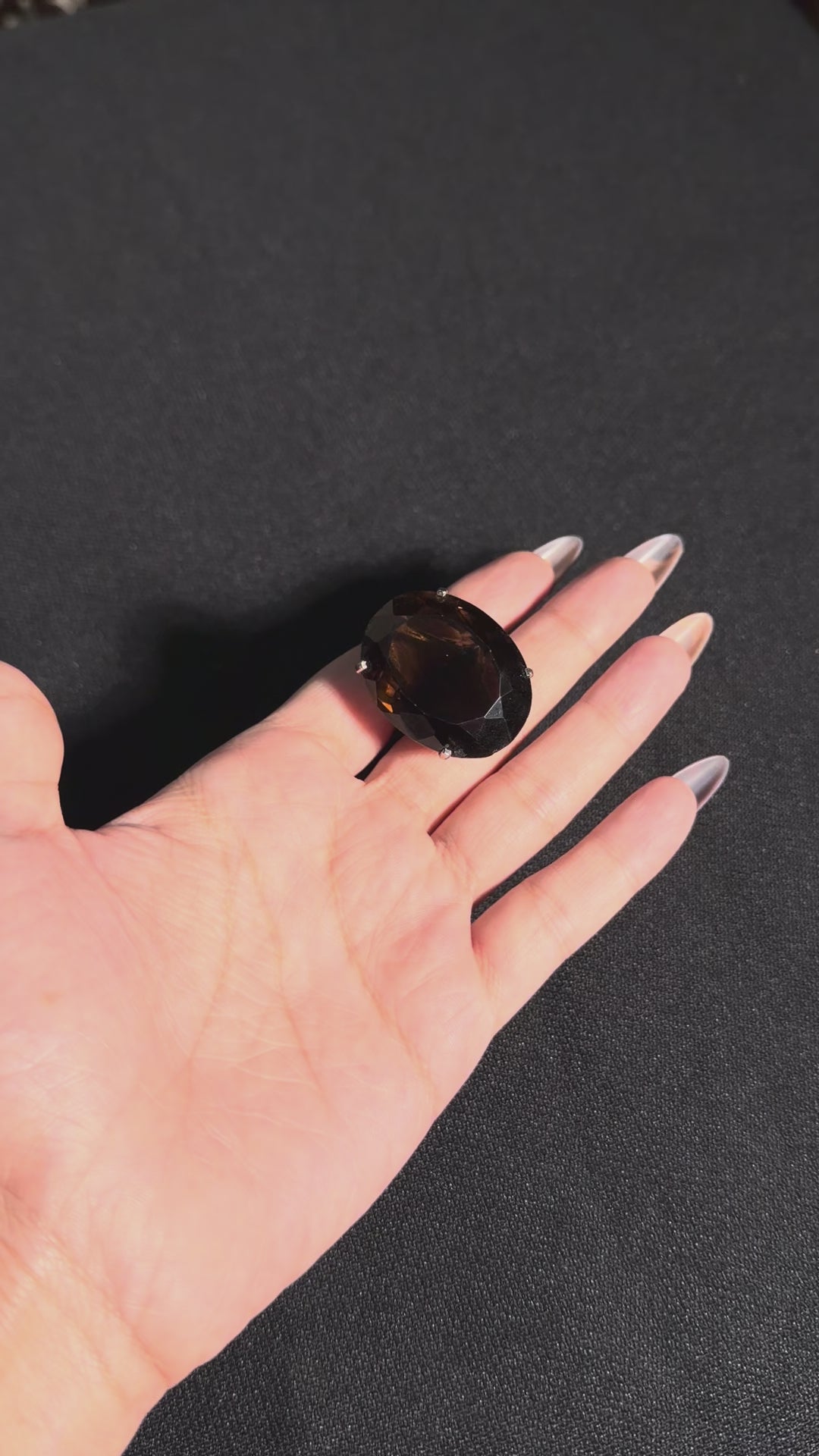 Riya Smoky Quartz Ring