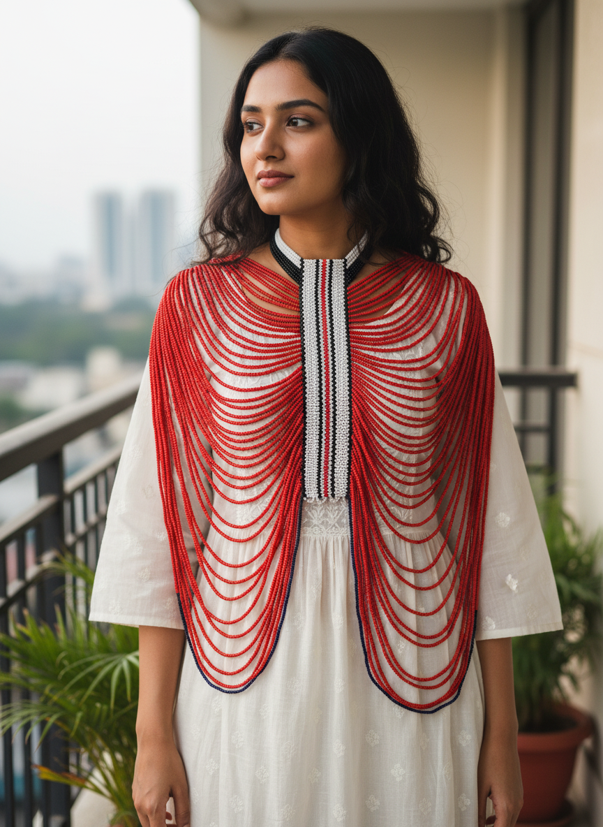 Azari Naga Tribal Necklace