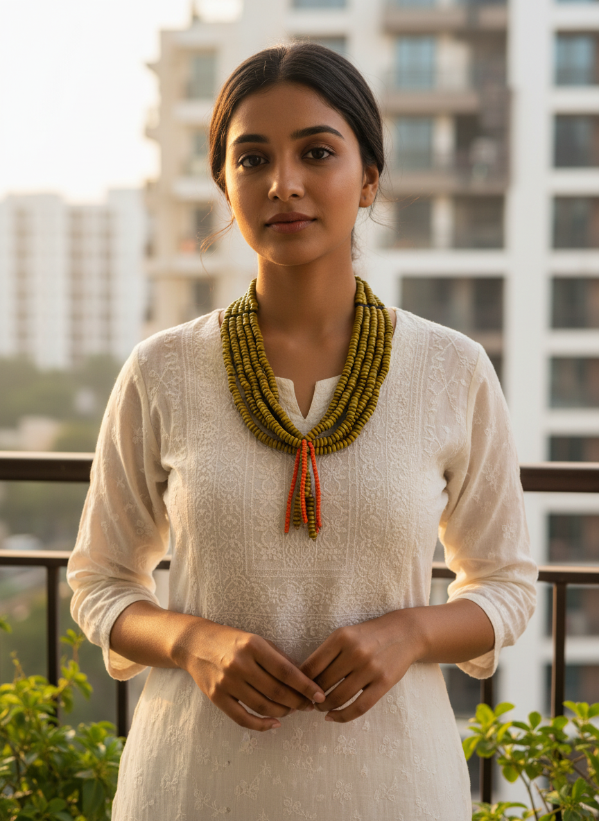 Raushani Naga Tribal Necklace