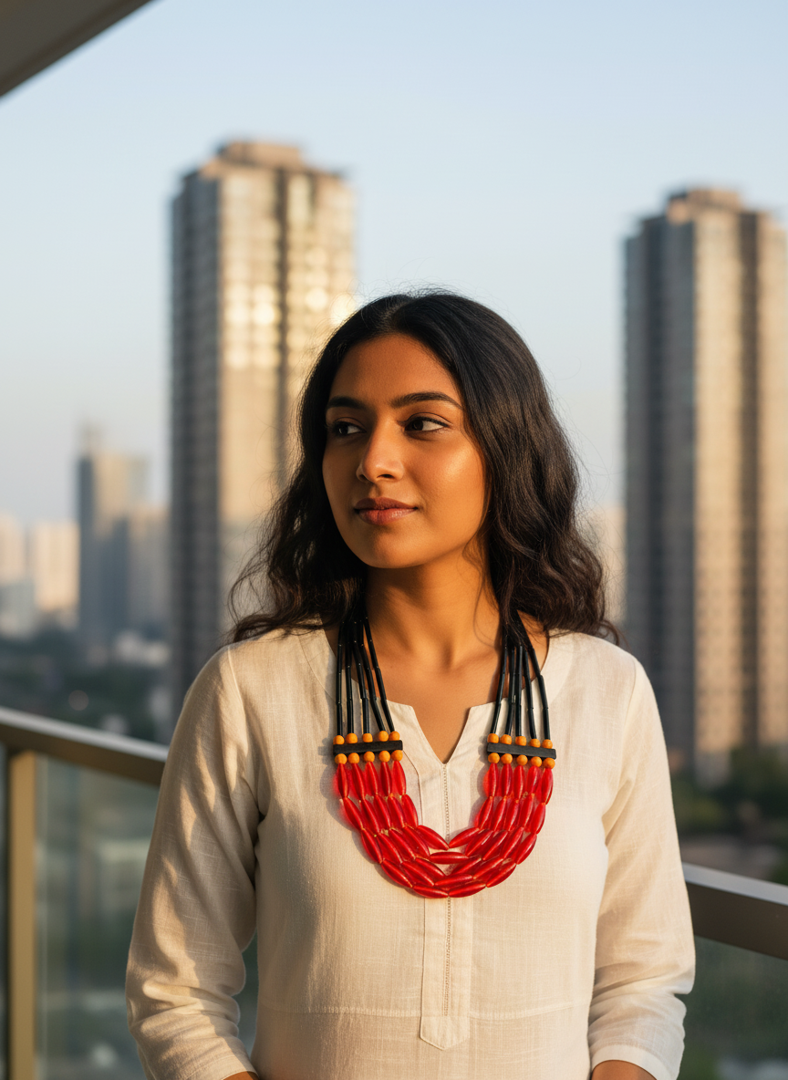 Neeraz Naga Tribal Necklace