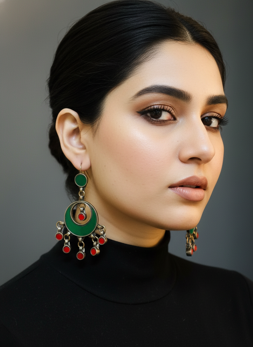 Hira Glass Earrings