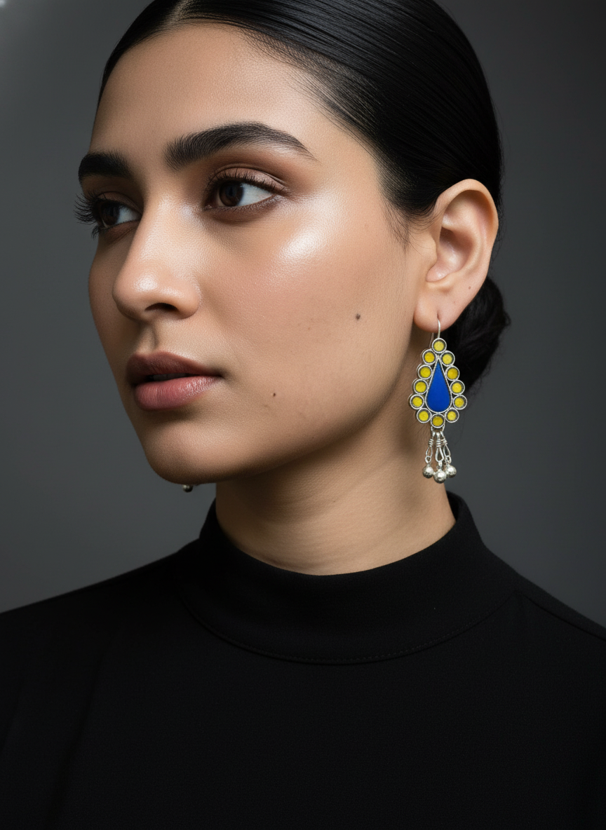 Nuraani Glass Earrings