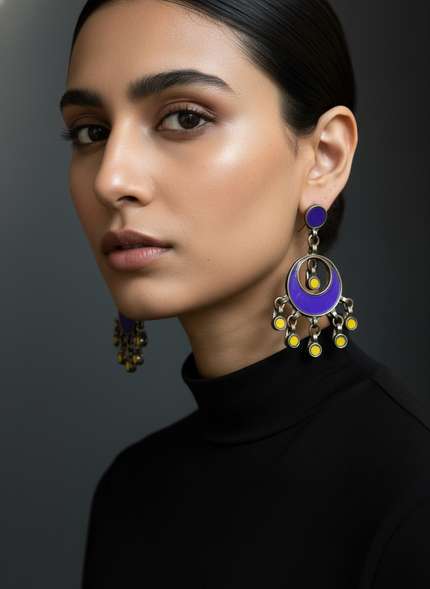Hira Glass Earrings