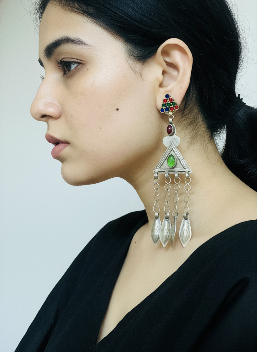 Khushtar Afghan Earrings