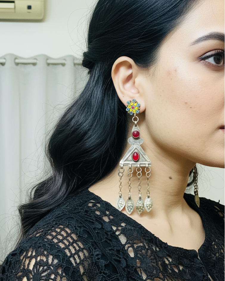 Misaal Afghan Earrings