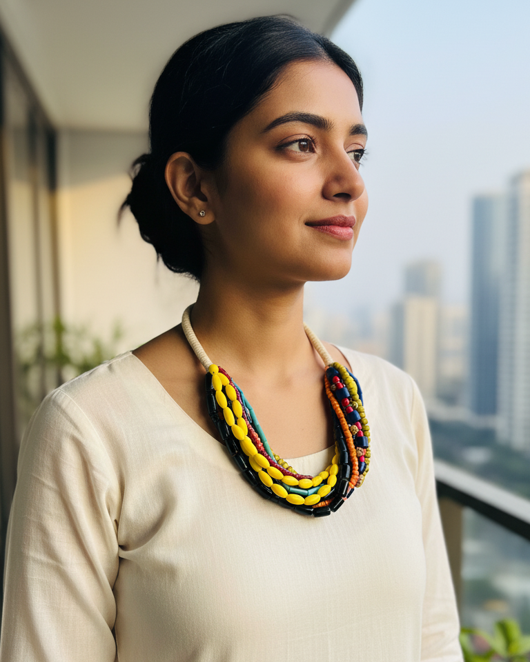 Mehrza Naga Tribal Necklace