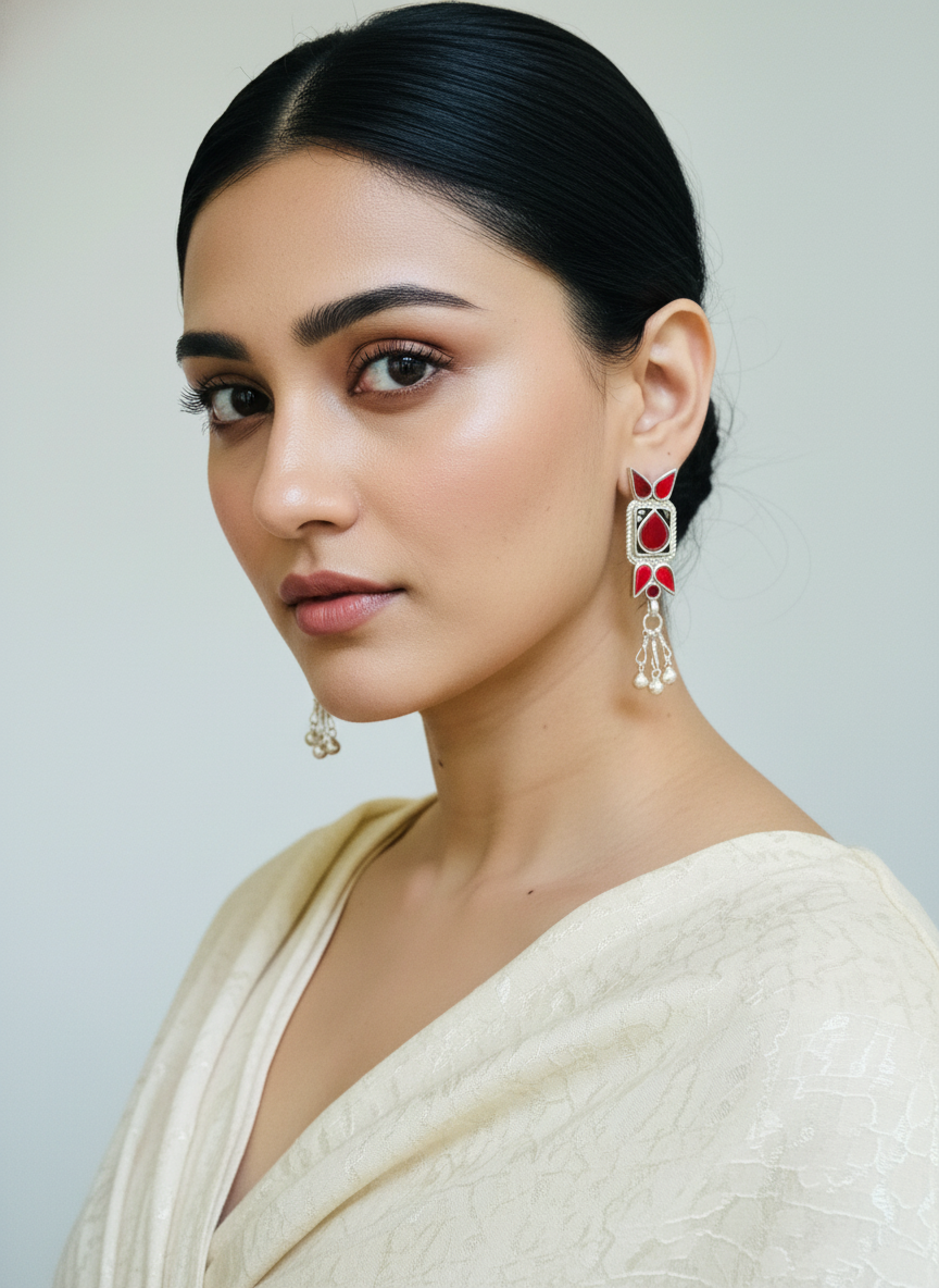 Kaizah Glass Earrings