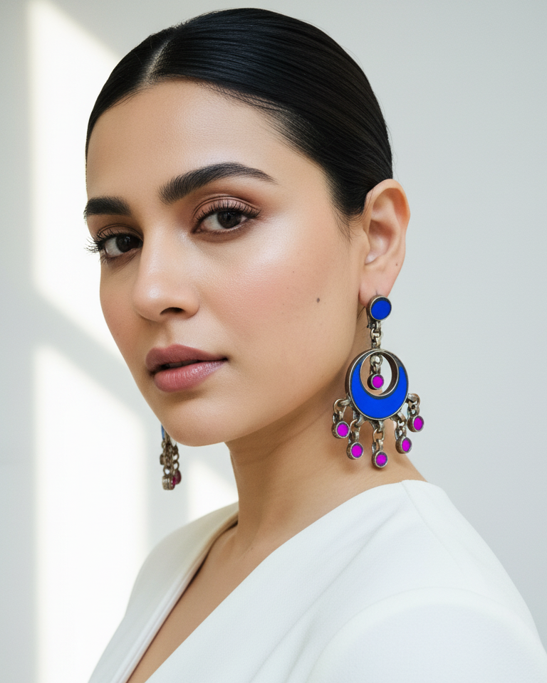 Hira Glass Earrings
