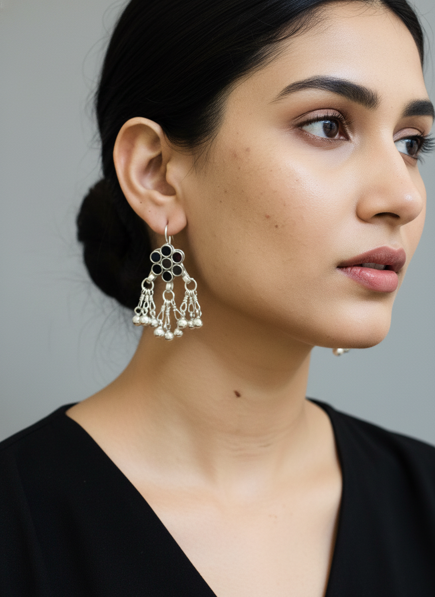 Kasoor Glass Earrings