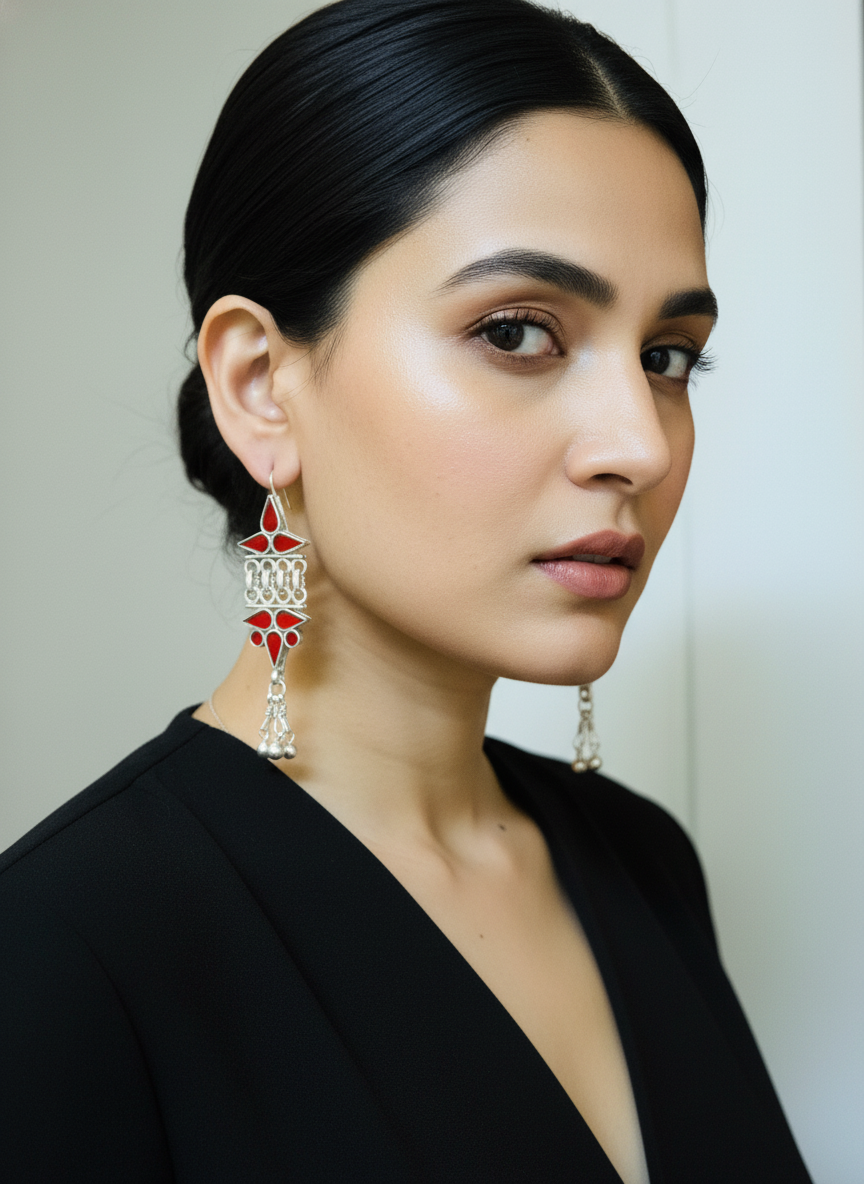 Shafira Glass Earrings